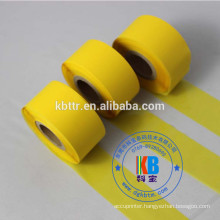 Wash clothing care labels wash resin ribbon material yellow color printer ribbon